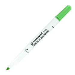 Popisovač na textil Centropen 2739 zelený světlý